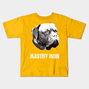 Mastiff Mom - Dogue de Bordeaux Mom Kids T-Shirt